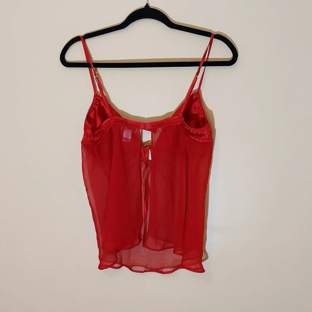 La Senza| Valentine Red Baby Doll Camisole - Picture 2 of 12